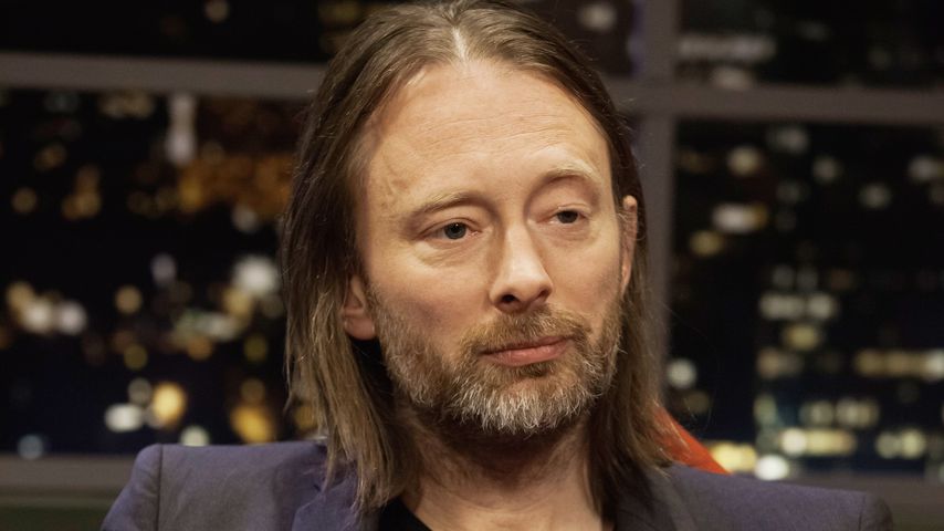 Musiker Thom Yorke in einer TV-Show