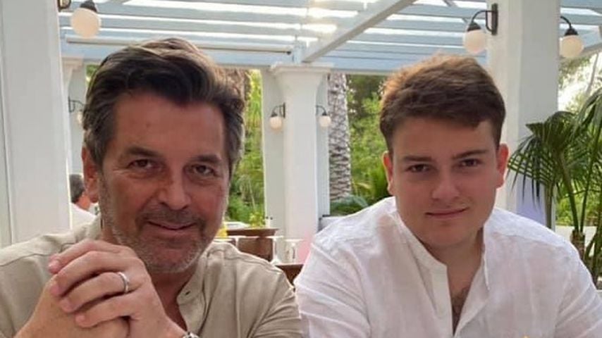 "Wie Brüder": Thomas Anders postet seltene Fotos mit Sohn