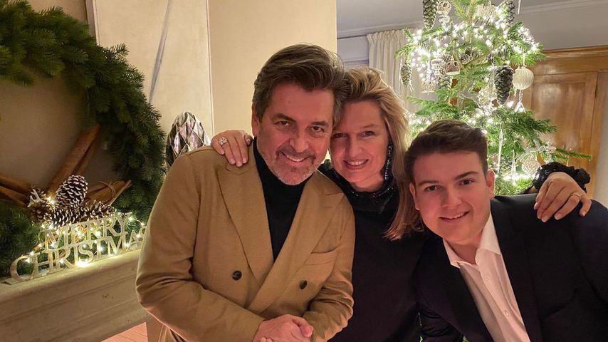 Thomas Anders mit seiner Familie