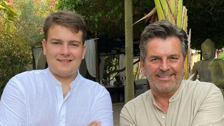 Thomas Anders (r.) mit seinem Sohn Alexander