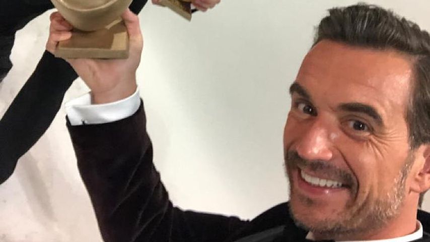 Thomas Anders und Florian Silbereisen mit ihren Goldenen Hennen