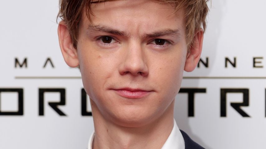 Thomas Brodie-Sangster auf einem "Maze Runner"-Fan Event in London, 2015
