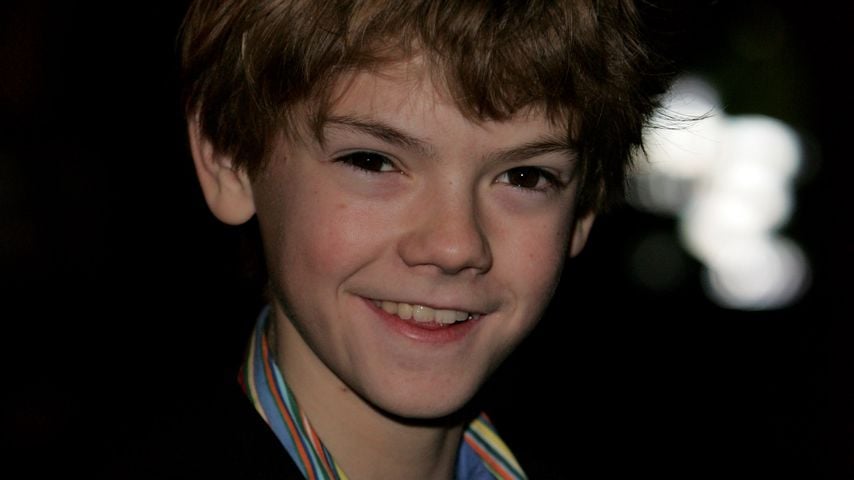 Thomas Brodie-Sangster bei der Premiere von "Mord im Pfarrhaus" im Vui Leicester Square, 2005