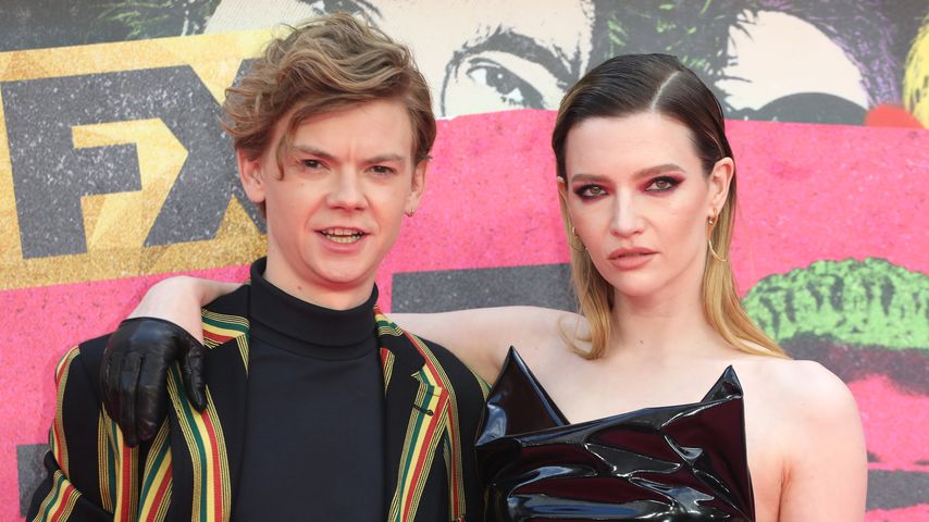 Thomas Brodie-Sangster und Talulah Riley bei der Premiere von "Pistol"