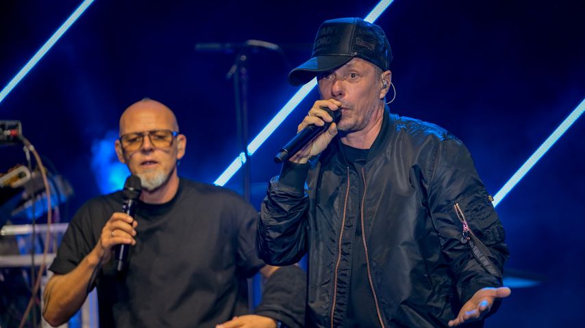 Thomas D. und Michi Beck von Die Fantastischen Vier in Köln