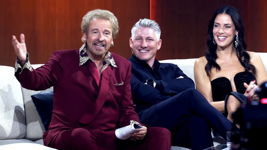 Thomas Gotstchalk, Bastian Schweinsteiger und Ana Ivanovic bei "Wetten, dass..?"