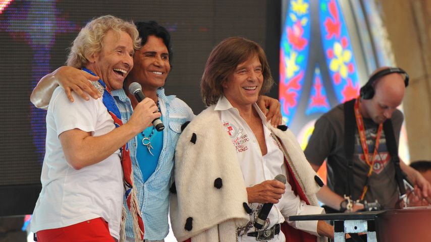 Thomas Gottschalk, Costa Cordalis und Jürgen Drews auf Mallorca, Juni 2011