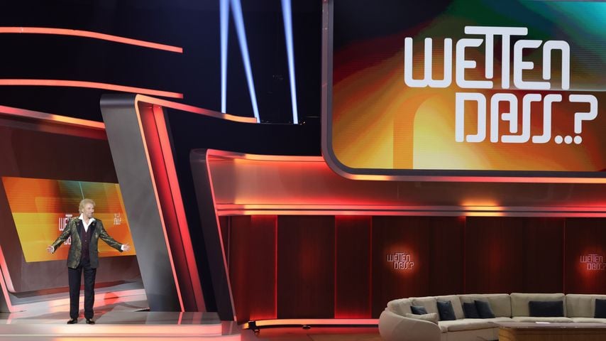 Thomas Gottschalk bei "Wetten, dass..?" 2021