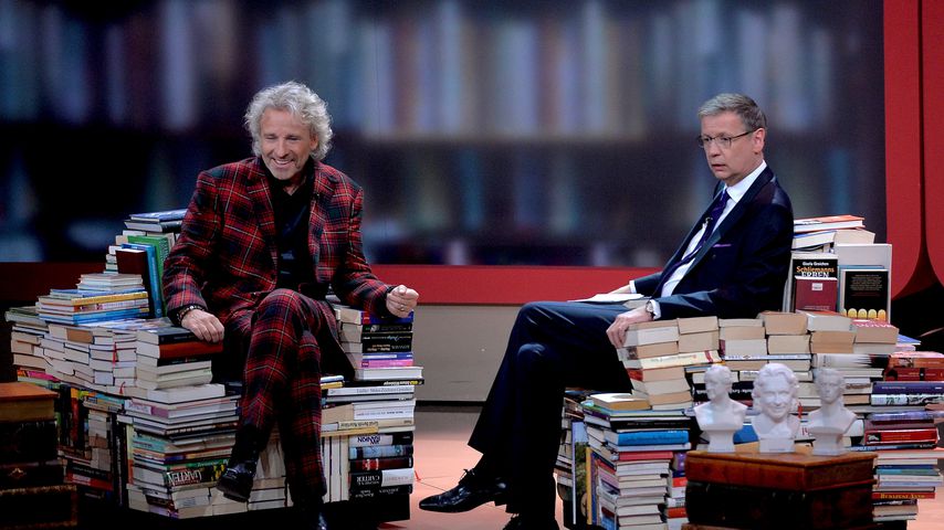 Thomas Gottschalk und Günther Jauch im Dezember 2015 in Köln