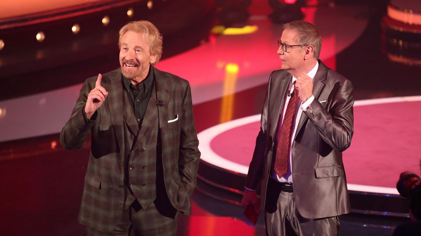 Thomas Gottschalk und Günther Jauch bei "Menschen, Bilder, Emotionen"