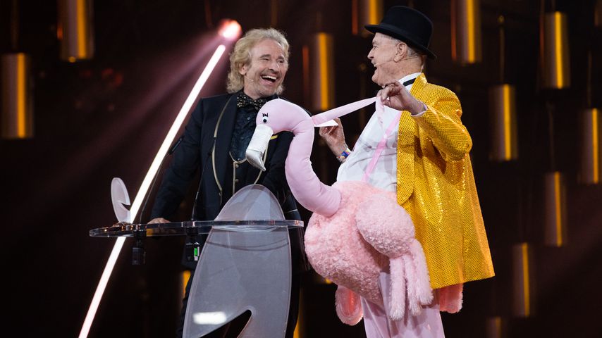 Thomas Gottschalk und John Cleese beim Deutschen Comedypreis in Köln im Oktober 2019
