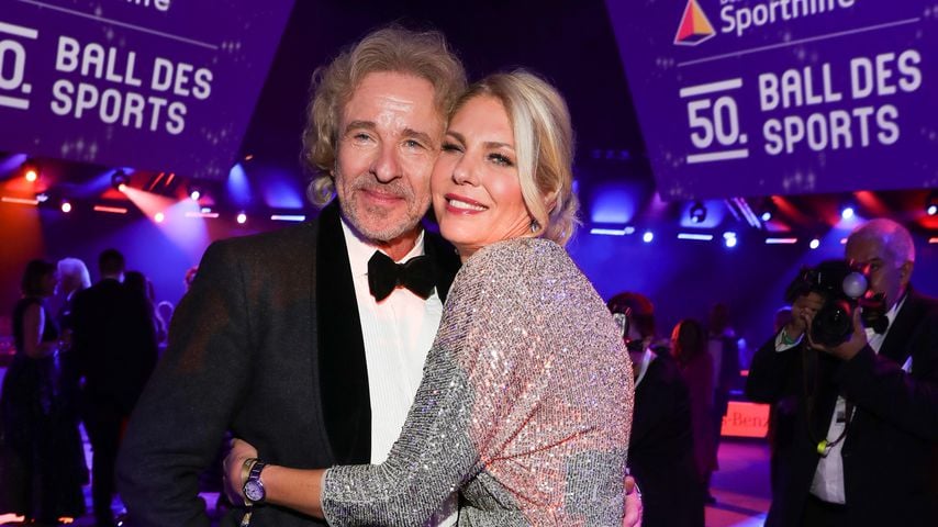 Thomas Gottschalk und Karina Mroß im Februar 2020
