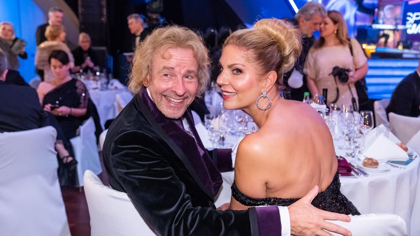 Thomas Gottschalk und Karina Mroß im Dezember 2019