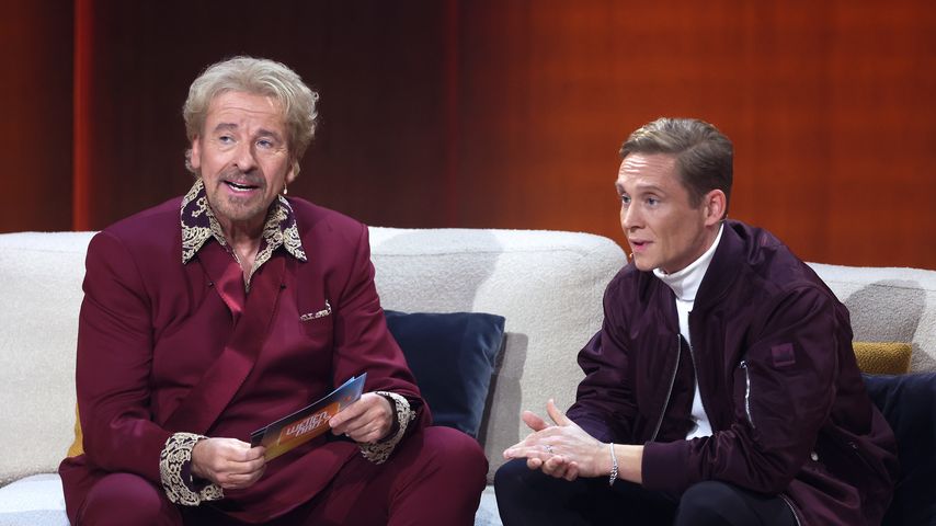 Thomas Gottschalk und Matthias Schweighöfer bei "Wetten, dass..?"
