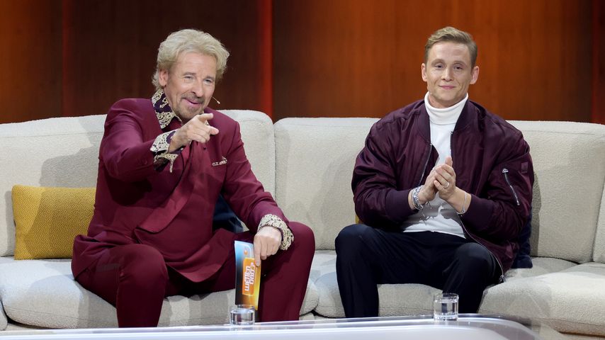 Thomas Gottschalk und Matthias Schweighöfer bei "Wetten, dass..?"