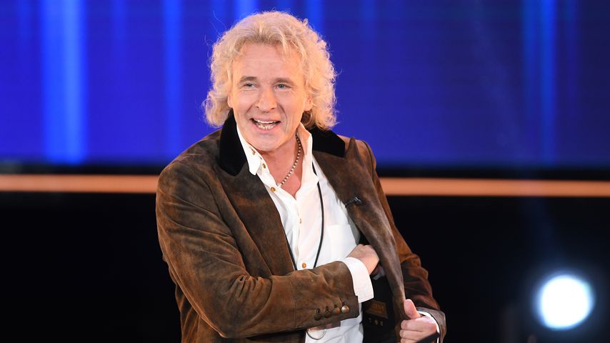 Wegen Uralt-Wette: Thomas Gottschalk mit Pur auf der Bühne