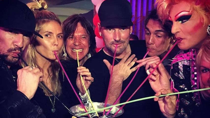 Thomas Hayo, Heidi Klum, Jürgen Drews, Michael Michalsky, Matze Knop, Olivia Jones und Erna Klum