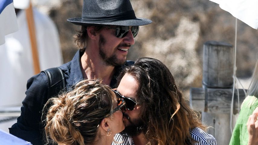 Thomas Hayo, Heidi Klum und Tom Kaulitz auf Capri