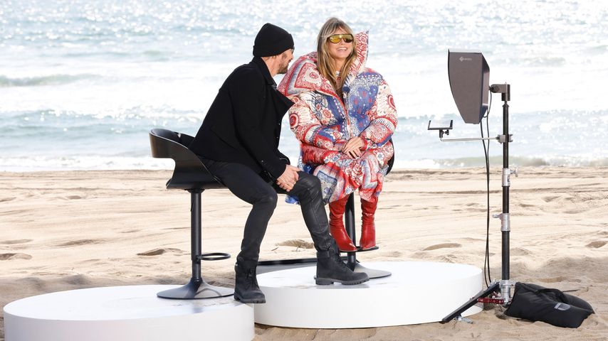 Thomas Hayo und Heidi Klum bei "Germany's Next Topmodel" 2024