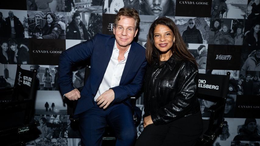 Schauspieler Thomas Heinze und seine Partnerin Jackie Brown, Februar 2020