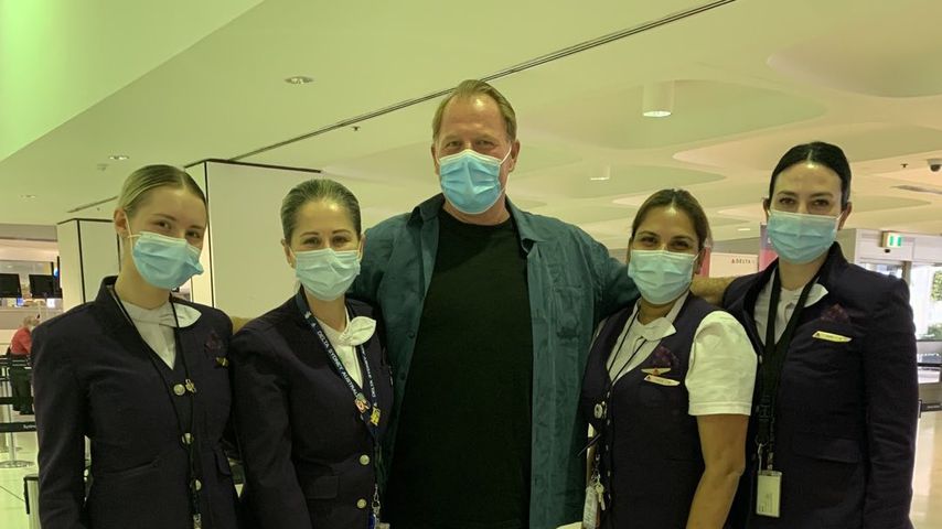 Thomas Markle Jr. am Flughafen in Australien