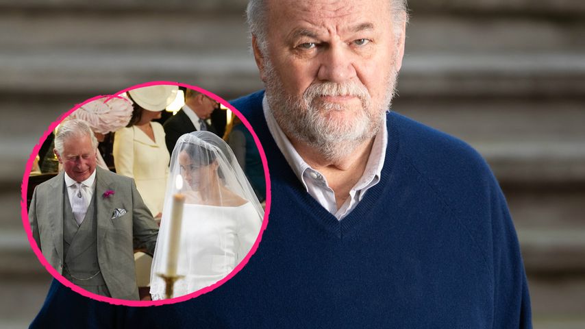 Von Charles zum Traualtar geführt: Meghans Papa war neidisch