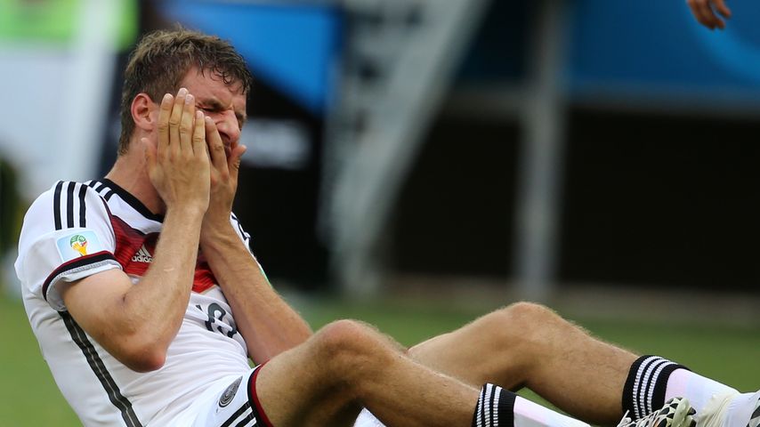 Müller blutüberströmt: Umkämpftes 2:2 gegen Ghana