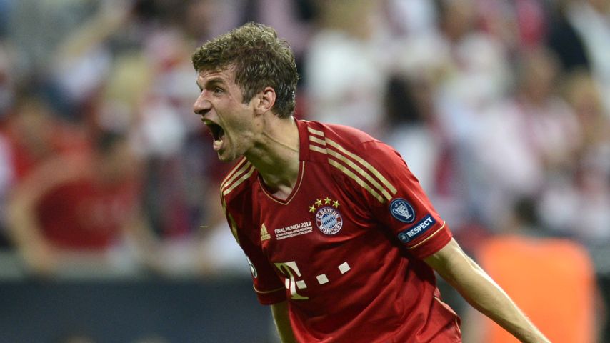 Thomas Müller beim Champions-League-Finale 2012