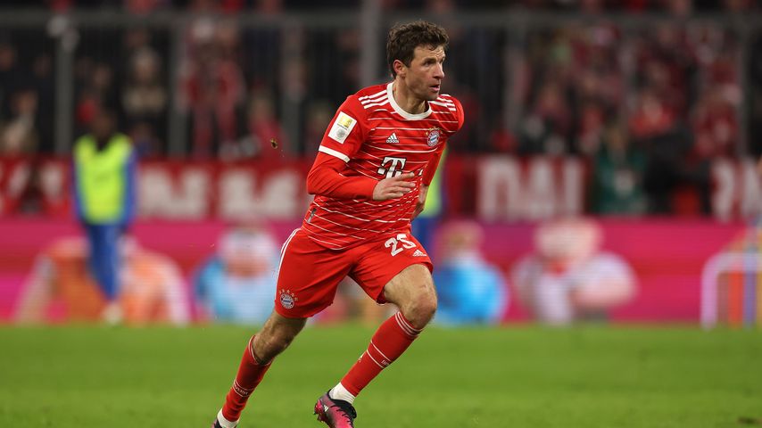 Thomas Müller beim Spiel gegen 1. FC Union Berlin