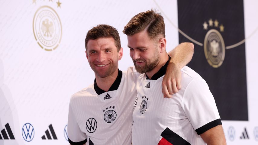 Thomas Müller und Niclas Füllkrug, November 2022