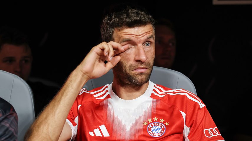 Thomas Müller bei seinem finalen Spiel für den FC Bayern München