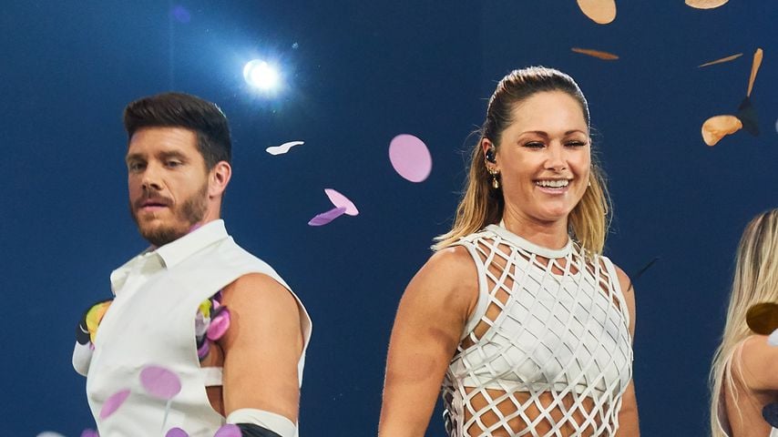 Tänzer Thomas Seitel und Schlagerstar Helene Fischer