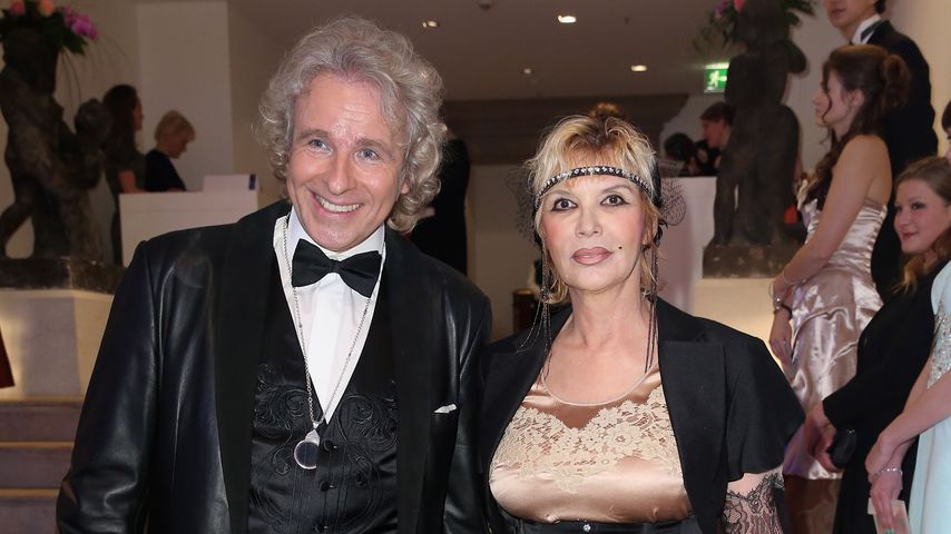 Thomas und Thea Gottschalk auf dem Semper Opernball, 2014
