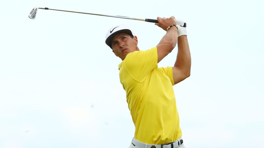 Thorbjorn Olesen bei einem Golfturnier 2019