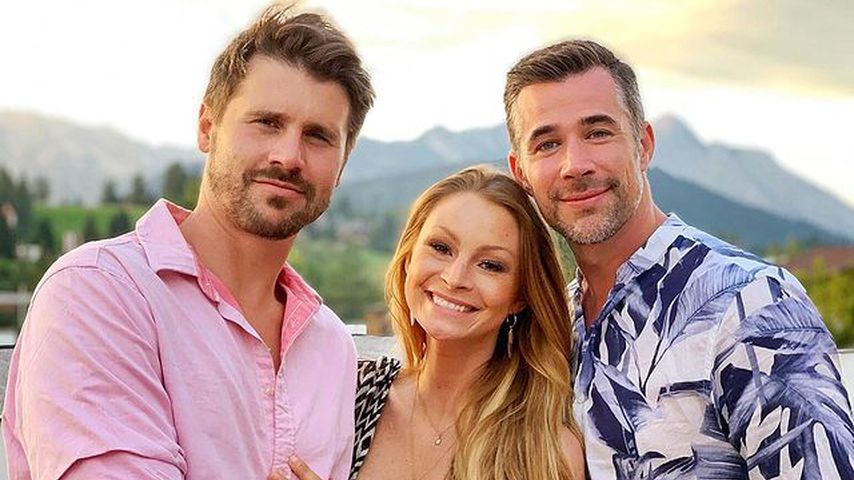 Thore und Jana Schölermann mit Jo Weil