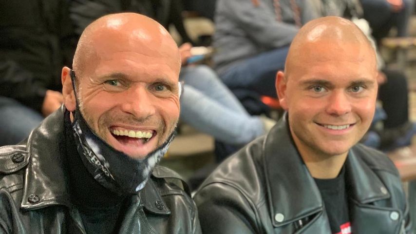Thorsten Legat und sein Sohn Nico