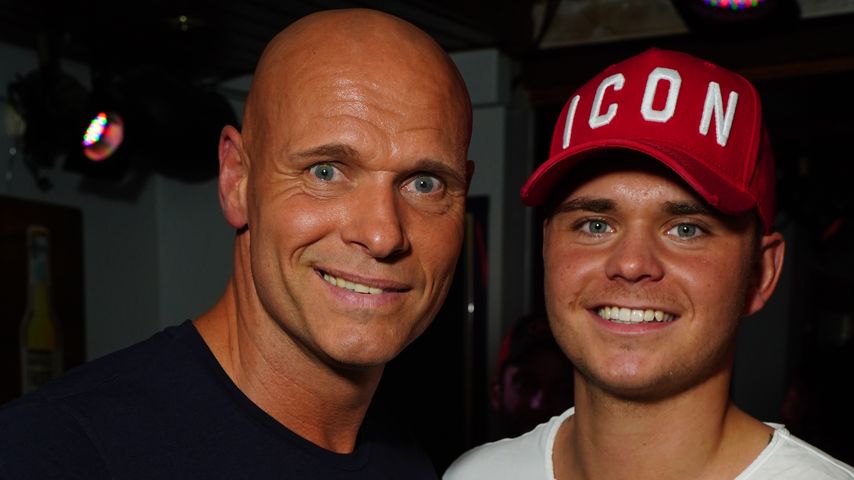 Thorsten Legat und sein Sohn Nico, 2019