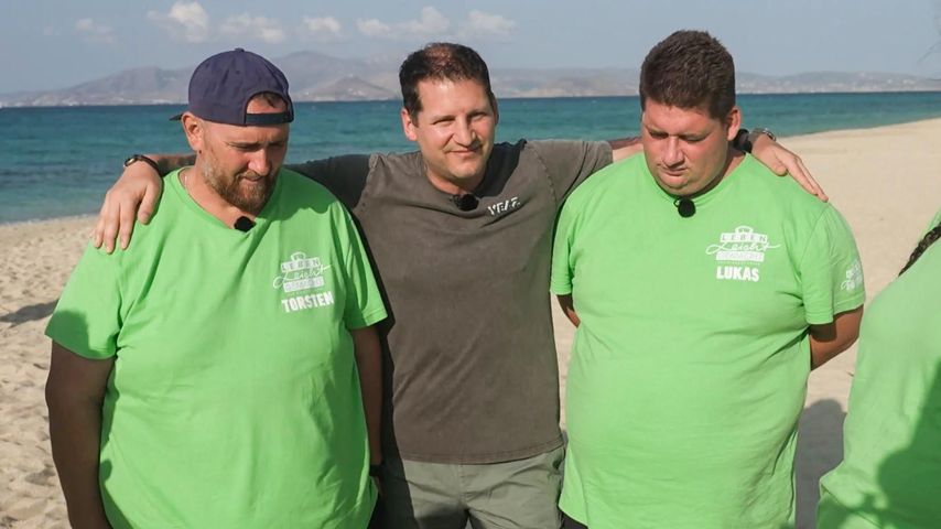Thorsten, Ramin Abtin und Lukas bei "The Biggest Loser" 2024