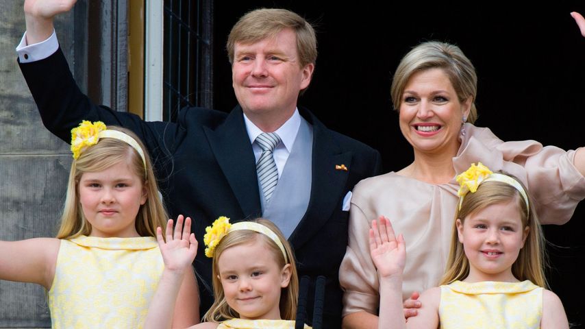 Beatrix dankt ab: Hier strahlt das neue Königspaar