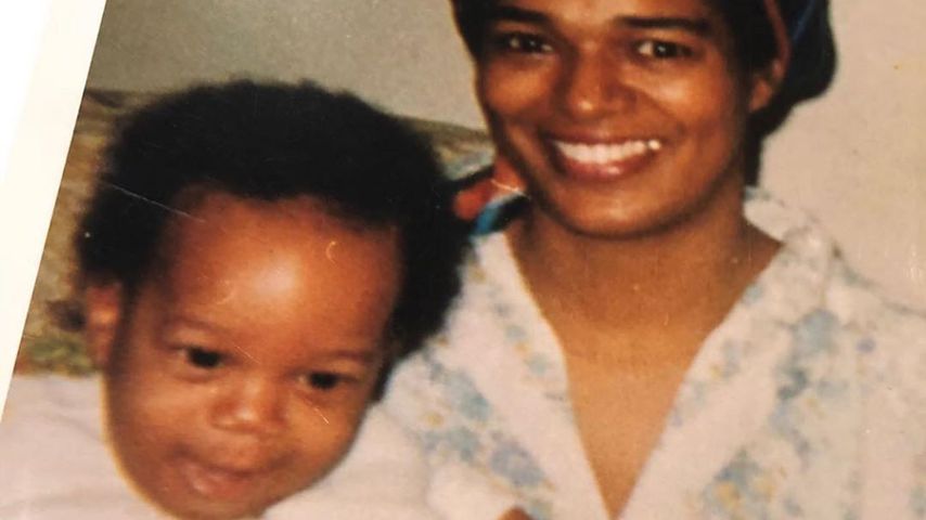 Throwback-Bild von Marlon Wayans und seiner Mutter Elvira