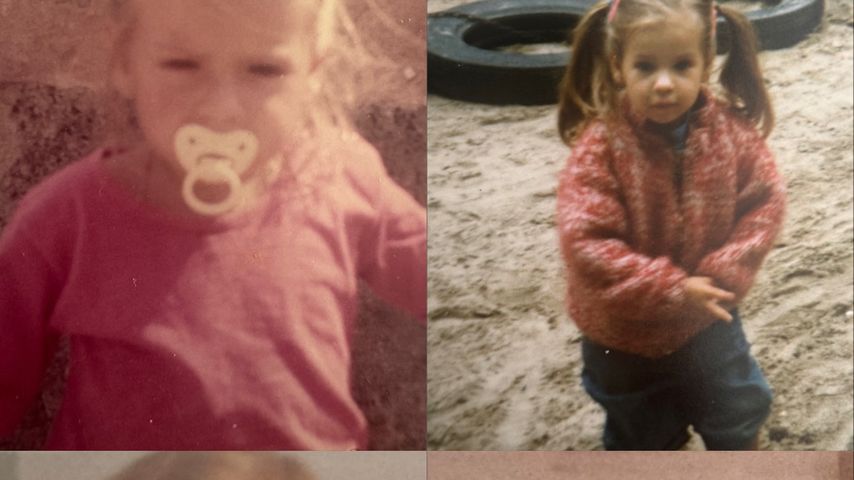 Throwback-Collage von Anna-Maria Ferchichi