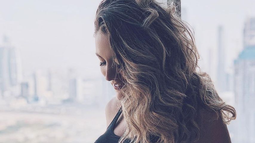 Fiona Erdmann während ihrer Schwangerschaft