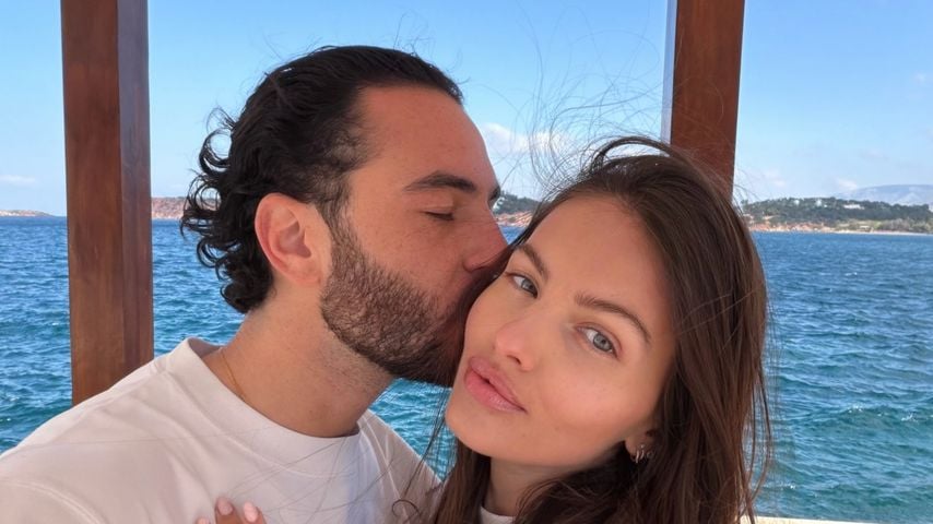 Thylane Blondeau und ihr Verlobter im Griechenland-Urlaub