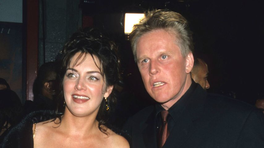 Tiani Warden und Gary Busey bei der Premiere von "Soldier", 1998
