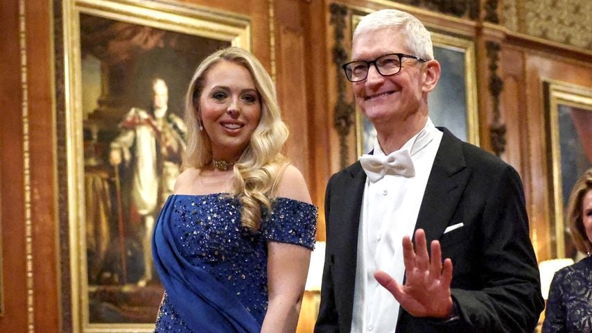Bei Staatsbankett: Tiffany Trump glänzt in königsblauer Robe