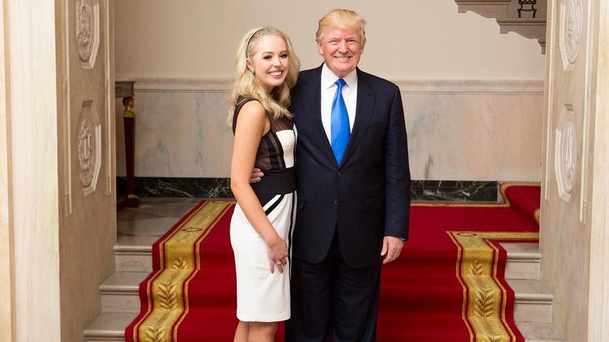 Tiffany Trump und Donald Trump im Juni 2017