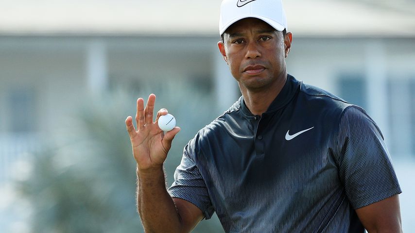 Tiger Woods bei der Hero World Challenge auf den Bahamas im Dezember 2017