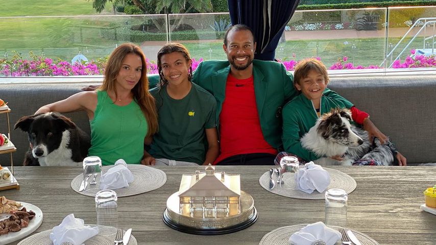 Privat wie nie: Golf-Ass Tiger Woods zeigt seine Familie