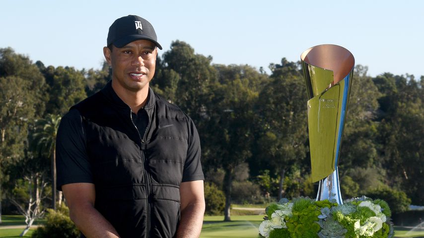 Tiger Woods im Februar 2021 in Pacific Palisades