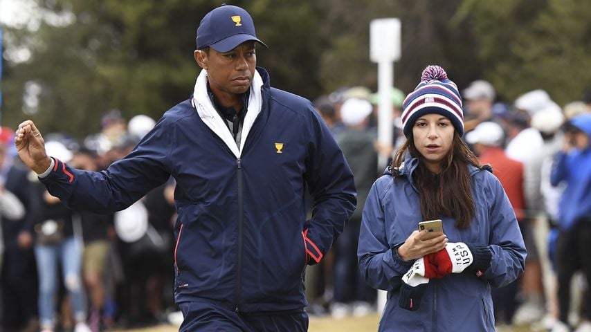 Tiger Woods und Erica Herman im Dezember 2019
